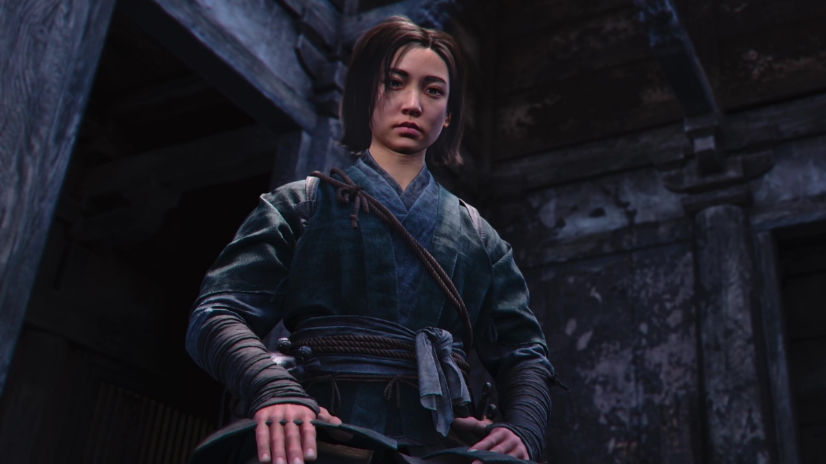 Naoe in an Assassin's Creed Shadows cutscene
