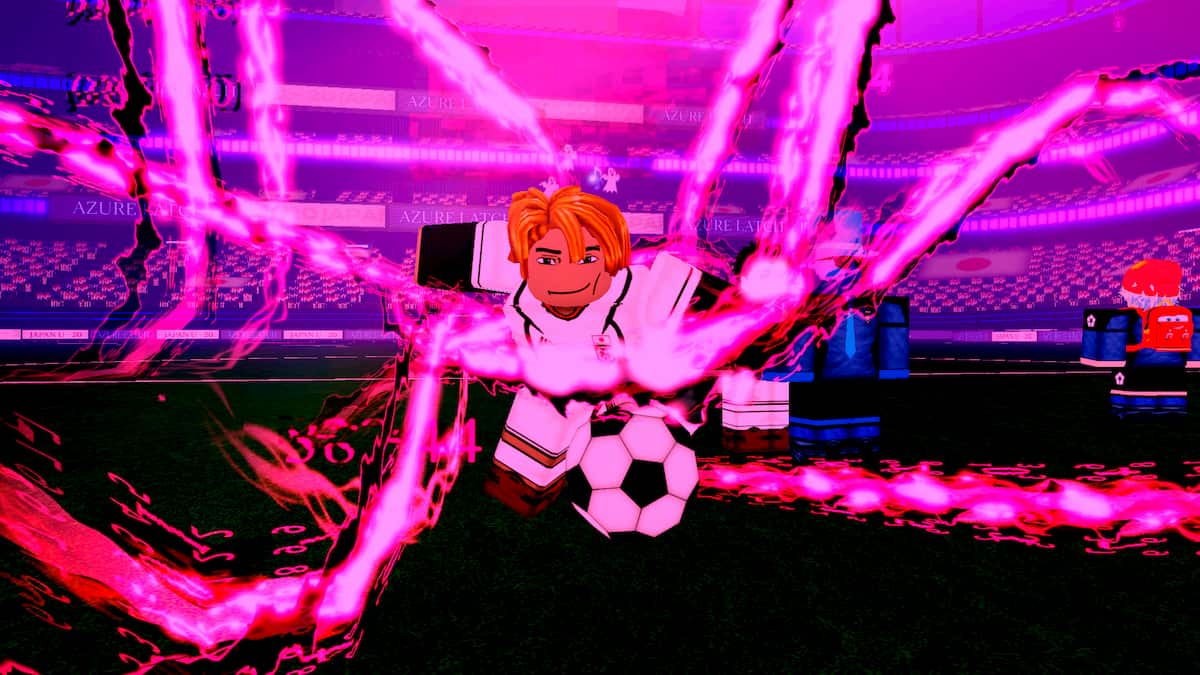 Azure Latch gameplay screenshot.